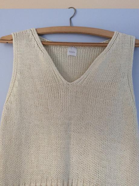 Pletené tielko, camaieu,m