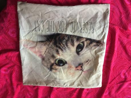 Potah na vankúš mačka, 