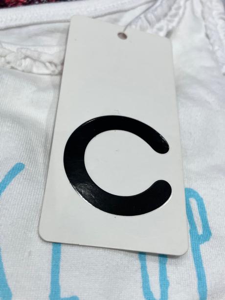 Dievčenské tielko s fodričkami a nápisom  (98-104), cubus,98 / 104