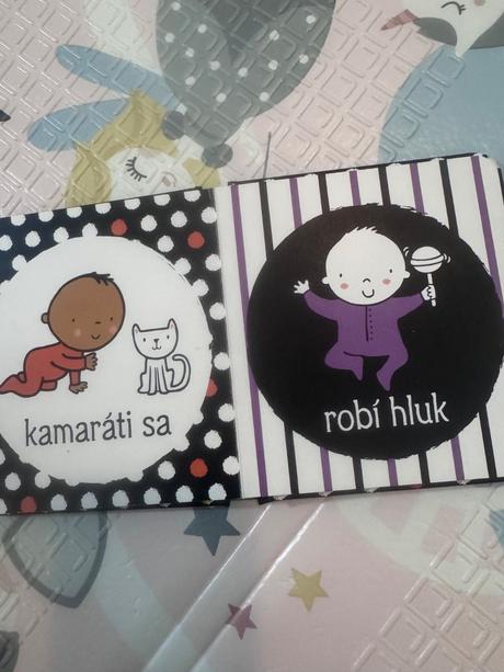 Prvá čiernobiela knižka pre bábätko,