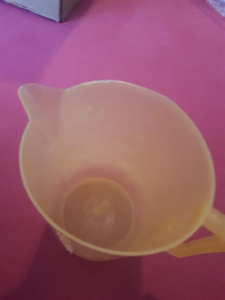 Plastova odmerka 1l oranzova, 