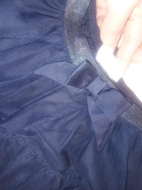 Slávnostná suknicka tilova s trblietkami h&m, h&m,116