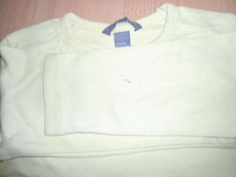 Zlte tricko dlhy rukavik, h&m,92
