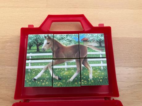 Plastové kocky - zvieratká 9ks, 