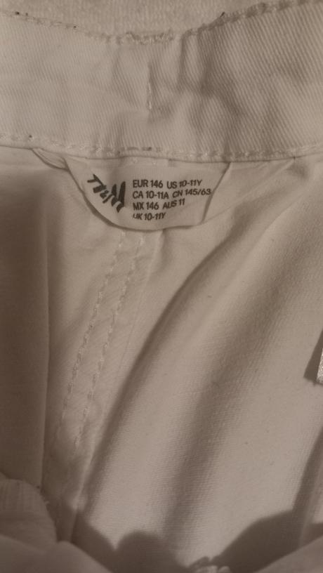 Dievčenské 3/4 rifle h&m veľ.146, h&m,146