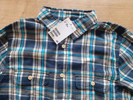 Bavlnená košeľa v 164, h&m,164