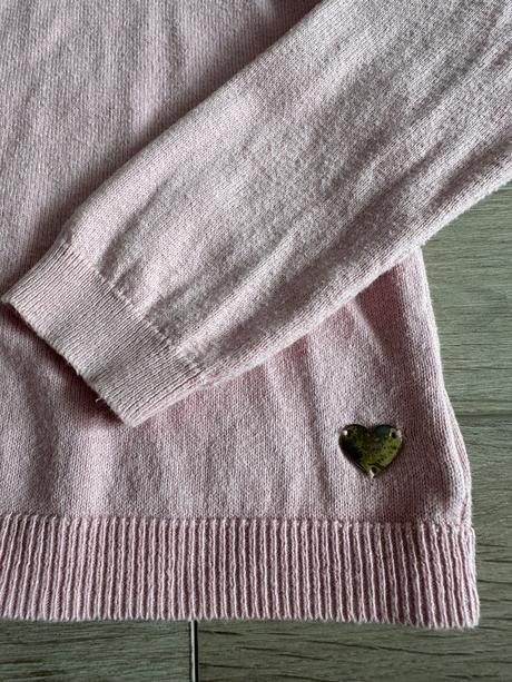 Svetrík h&m 110/116 ružový, h&m,110