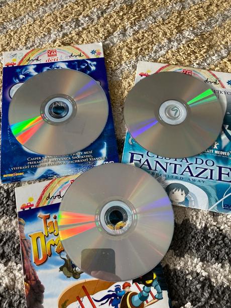Dvd rozprávky 3ks, 