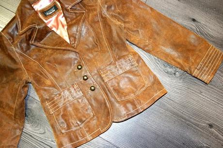 Legend scandinavia kožený kabát, v. 128/134, 128