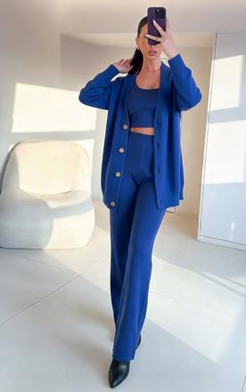 3 kombinácia pletený komplet, s