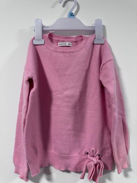 Reserved ružový sveter, reserved,110