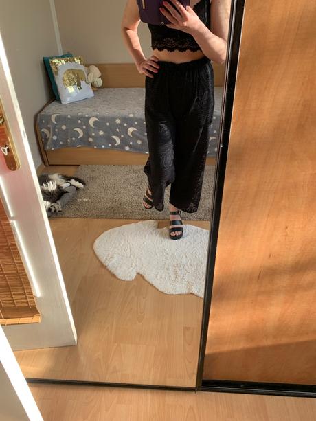 Dámske letné nohavice, s