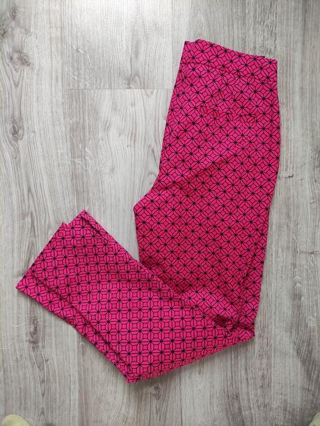 Nové cyklámenové elegantné nohavice, bonprix,34 / xs