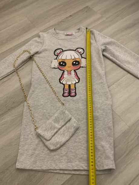 Saty/predlzena mikina s kabelkou, 134