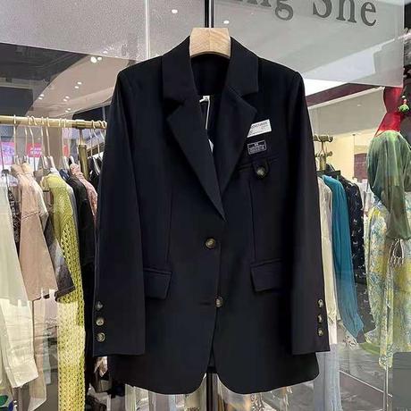 Oversize sako s nasivkou, s