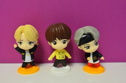 Tinytan mcdonalds figúrky, 