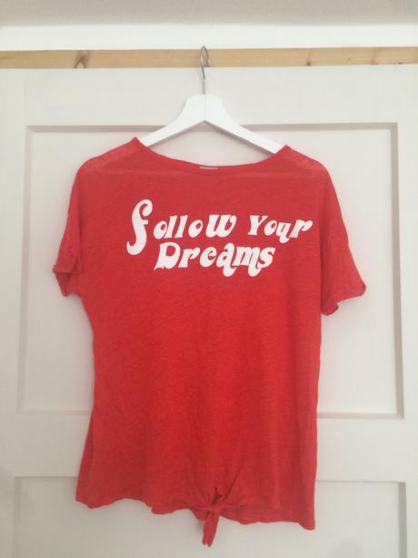 Dievcenske tricko zara s napisom, zara,164