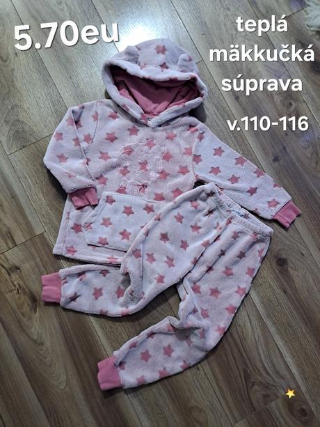 Teplá velúrová súprava, 110
