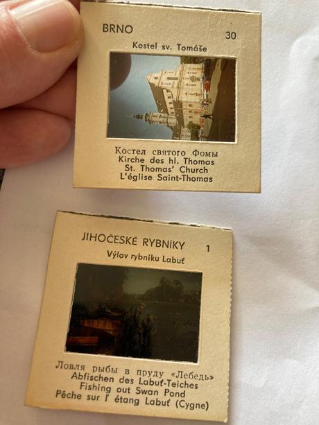 Diapozitívy orbis čssr 1966,