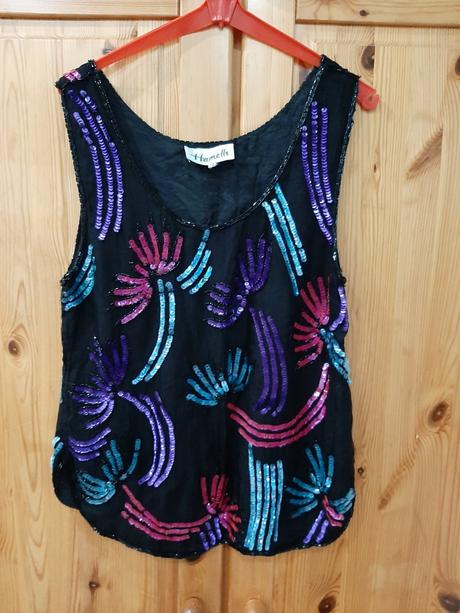 Top s trblietkami, xl