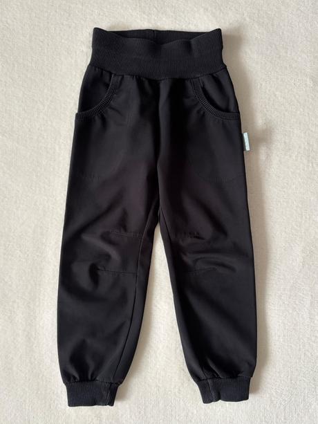 Detské softshellové nohavice bez zateplenia street, unuo,104