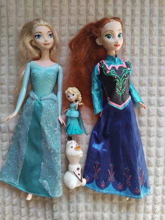 Bábiky elza,anna, olaf, 