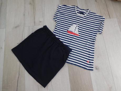 Bavlnené tričko pískacie+sukňa 38v,, 38