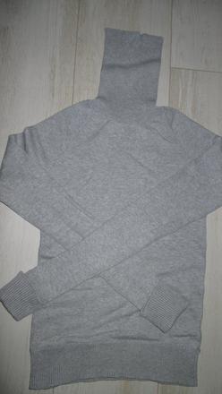 Klasický šedý roláčik slim efekt, s