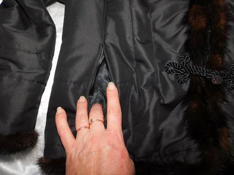 Pekna luxusna damska zimna bunda, 42