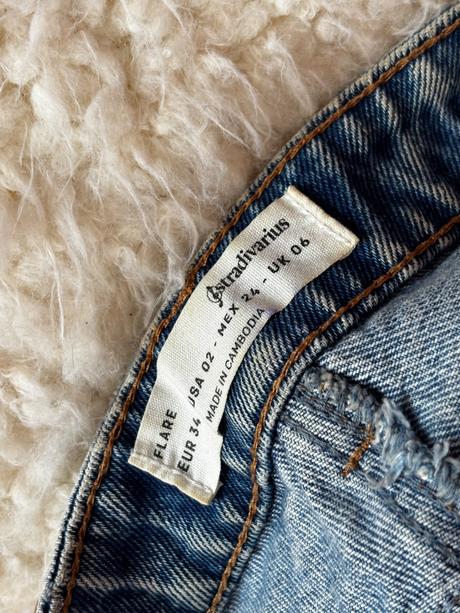 Flare jeans, stradivarius,xs