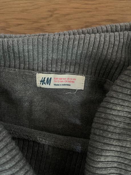 Sveter odhalené ramená, h&m,158