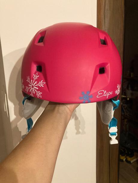 Lyžiarska helma, etape,xs