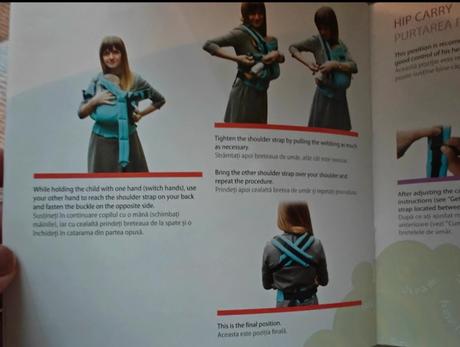 Isara v3 standard ergonomický nosič,