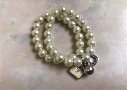 Luxusný perlový náramok,