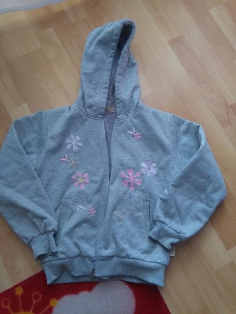 Dievčenská oteplená mikina, 146