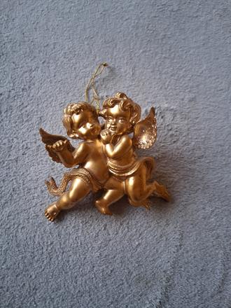 Veľký anjel ozdoba dekorácia vianoce stromček, 