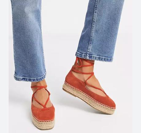 Kožené espadril asos, 37