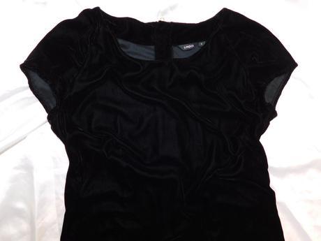 Pekne zamatove saty, lindex,36