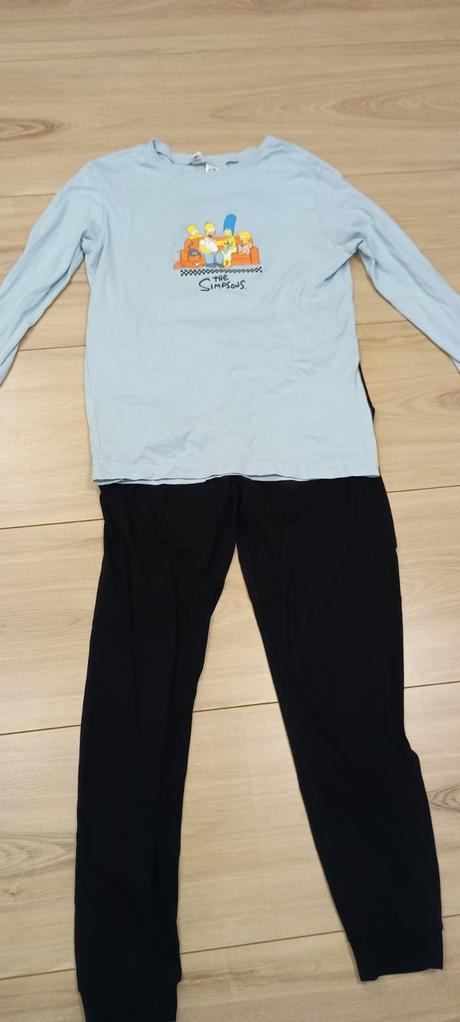 Pyžamo simpsonovci, h&m,170