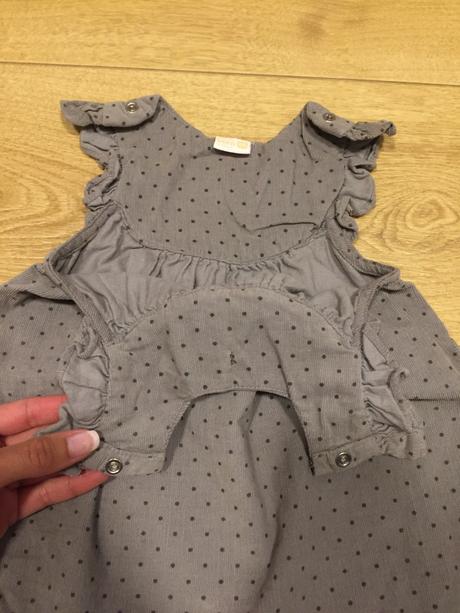 Menzestrove šaty pre dievčatko sive vel. 68, lindex,68