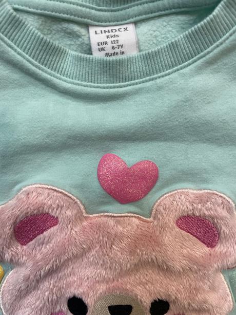 Mikina s mackom, lindex,122