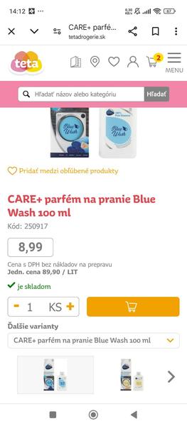 Parfémy do prania z drogérie Teta: Výdrž a odporúčania