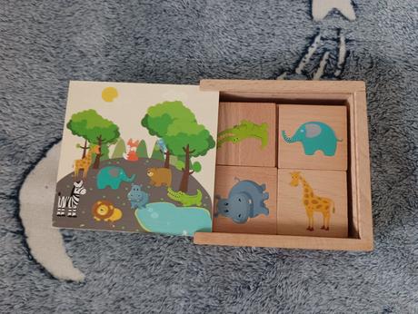 Drevené domino, 2x pexeso, 