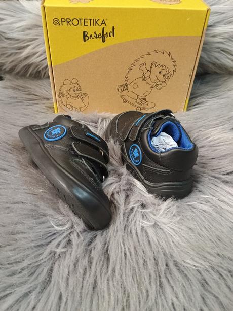 Chlapčenské kožené topánky protetika 23220344 b, protetika,20 / 22