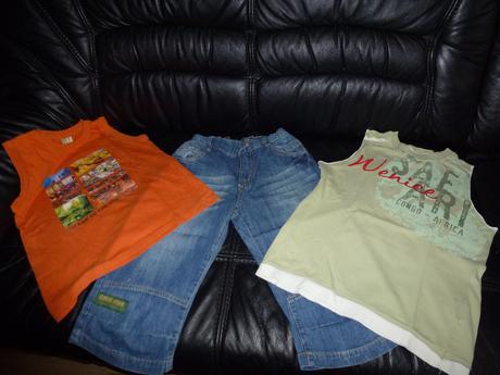 Clapcenske oblecenie, velkost 128, 122–134