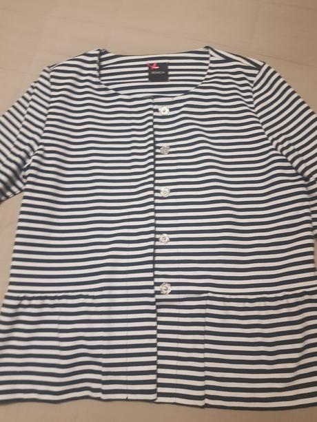 Parádne prúžkované sako bonita, č.m, m