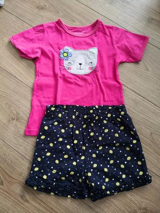 Šortky plus tričko, 122