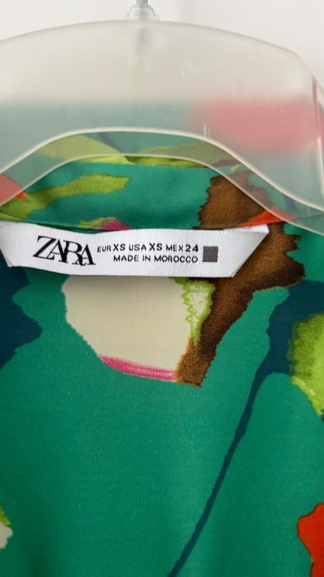 Satenova bluzka, zara,xs