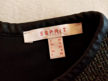 Šaty rovného strihu, esprit,38