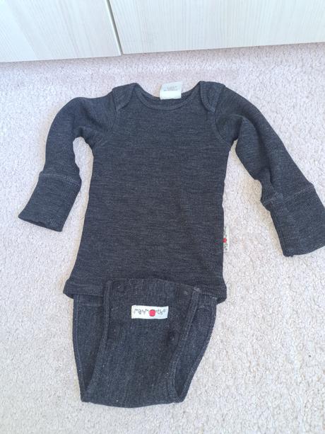 Manymonths merino body- tricko, 92